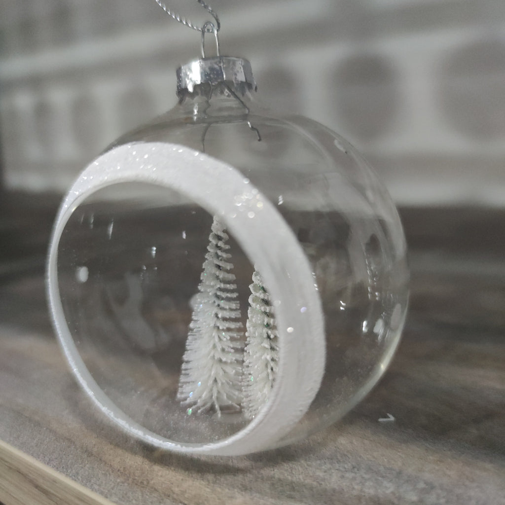 Pallina in vetro per albero di natale