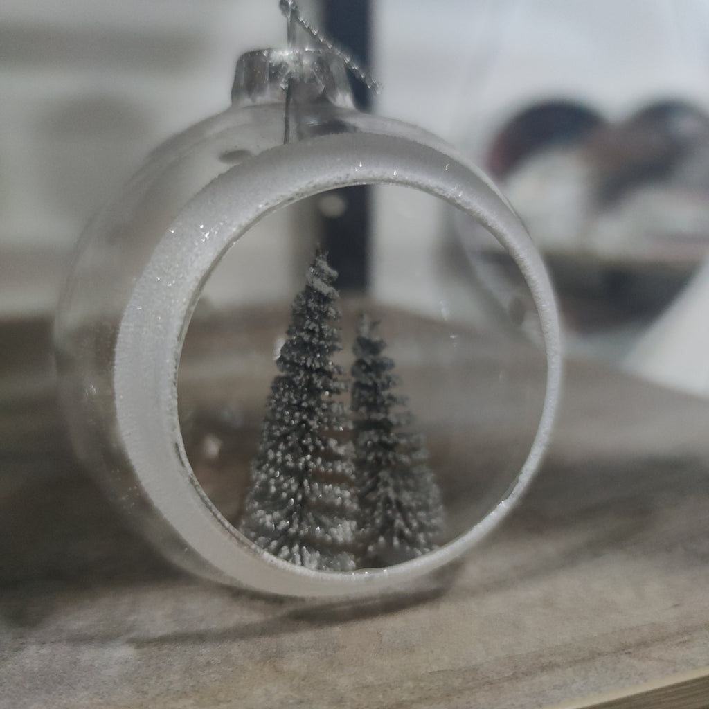 Pallina in vetro per albero di natale