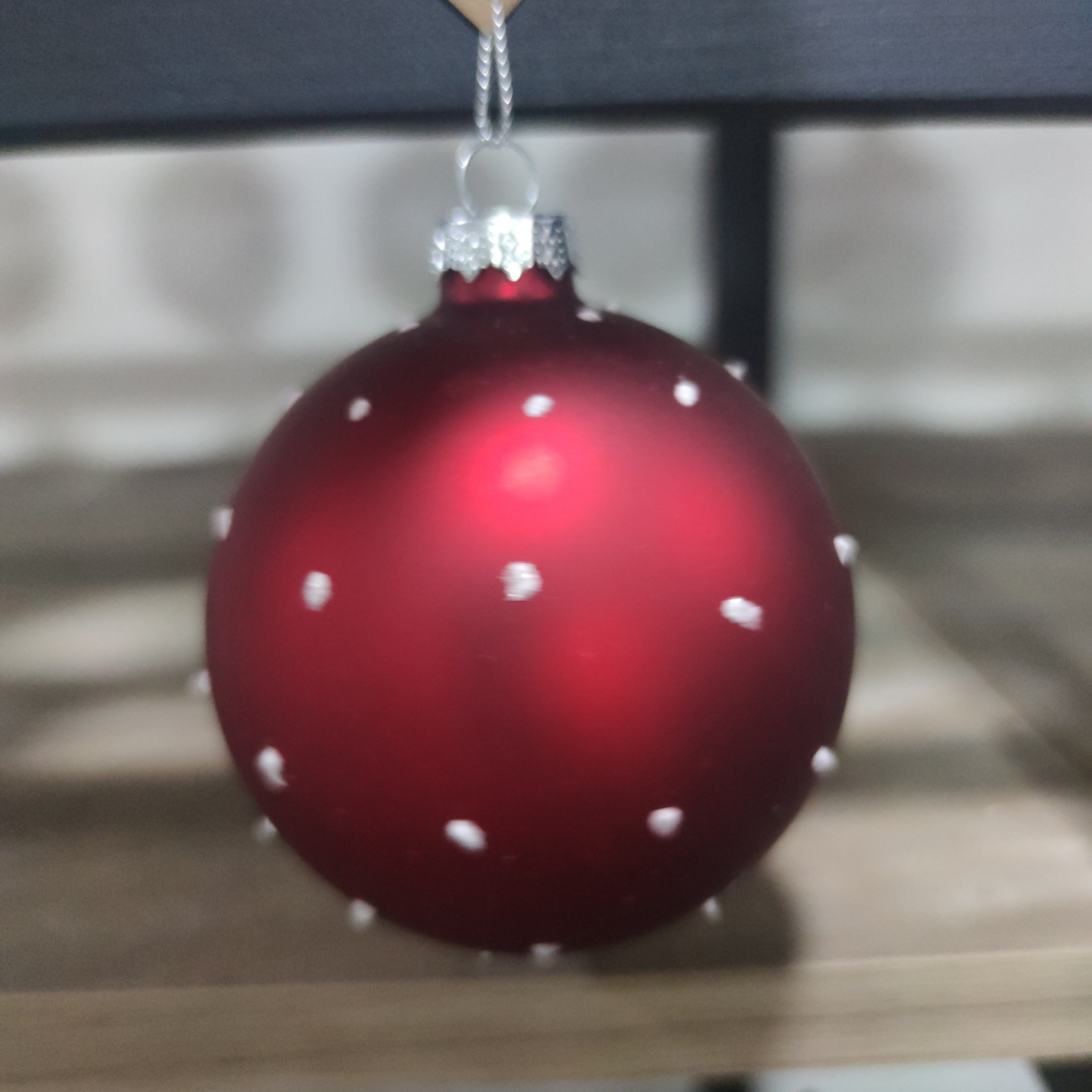 Decorazione per albero di natale in vetro