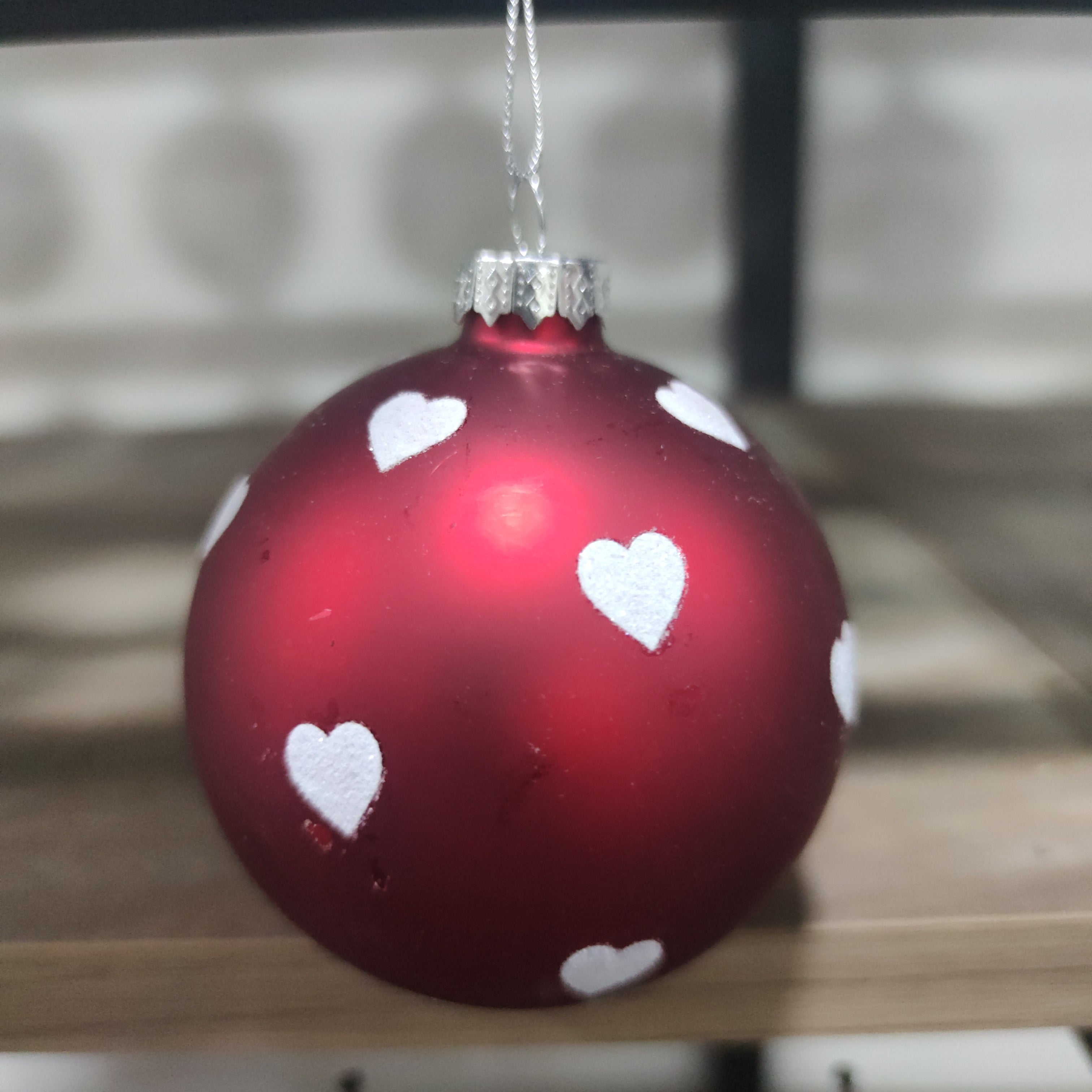 Decorazione per albero di natale in vetro