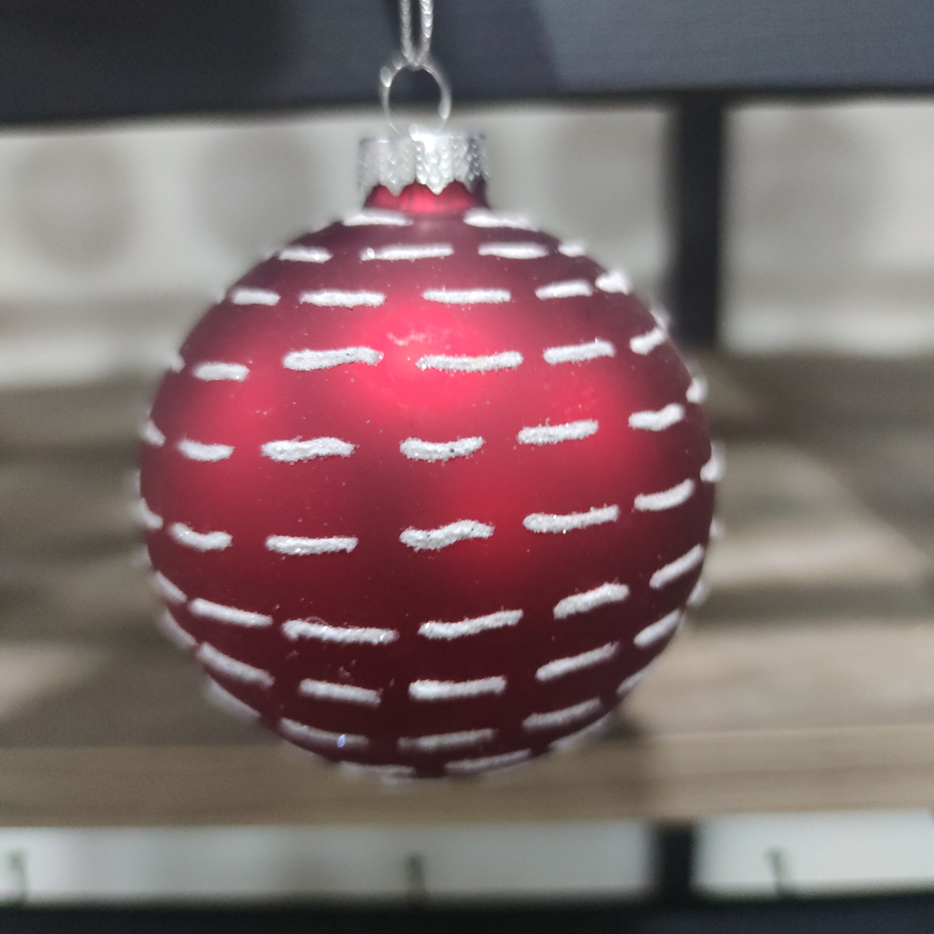 Decorazione per albero di natale in vetro
