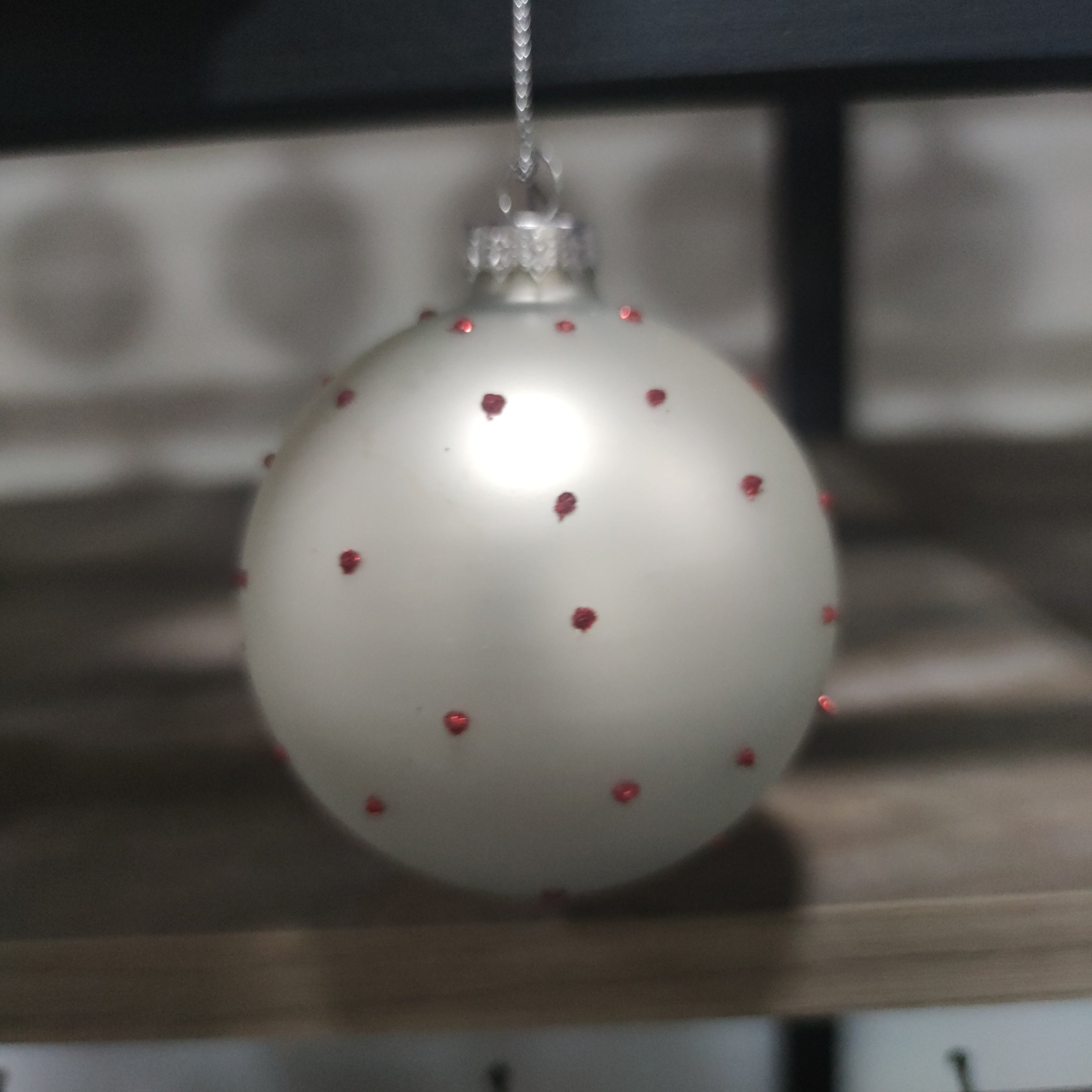Decorazione per albero di natale in vetro
