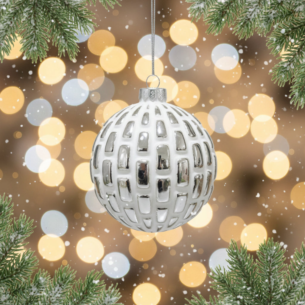Pallina di Natale in vetro