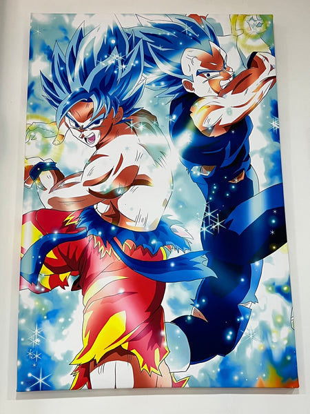 Dragon ball Tela stampata Goku e Vegeta