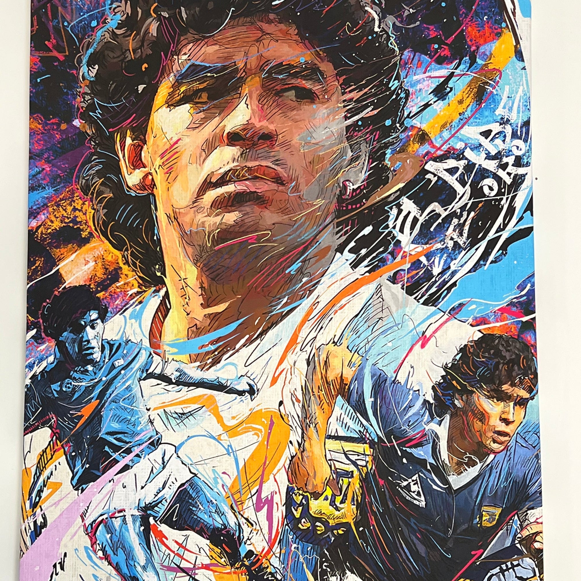 Tela Decorativa Maradona 50x70 cm