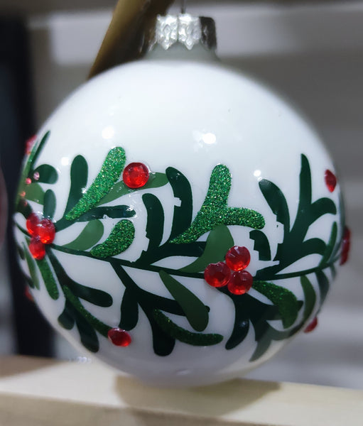 Pallina di Natale in vetro