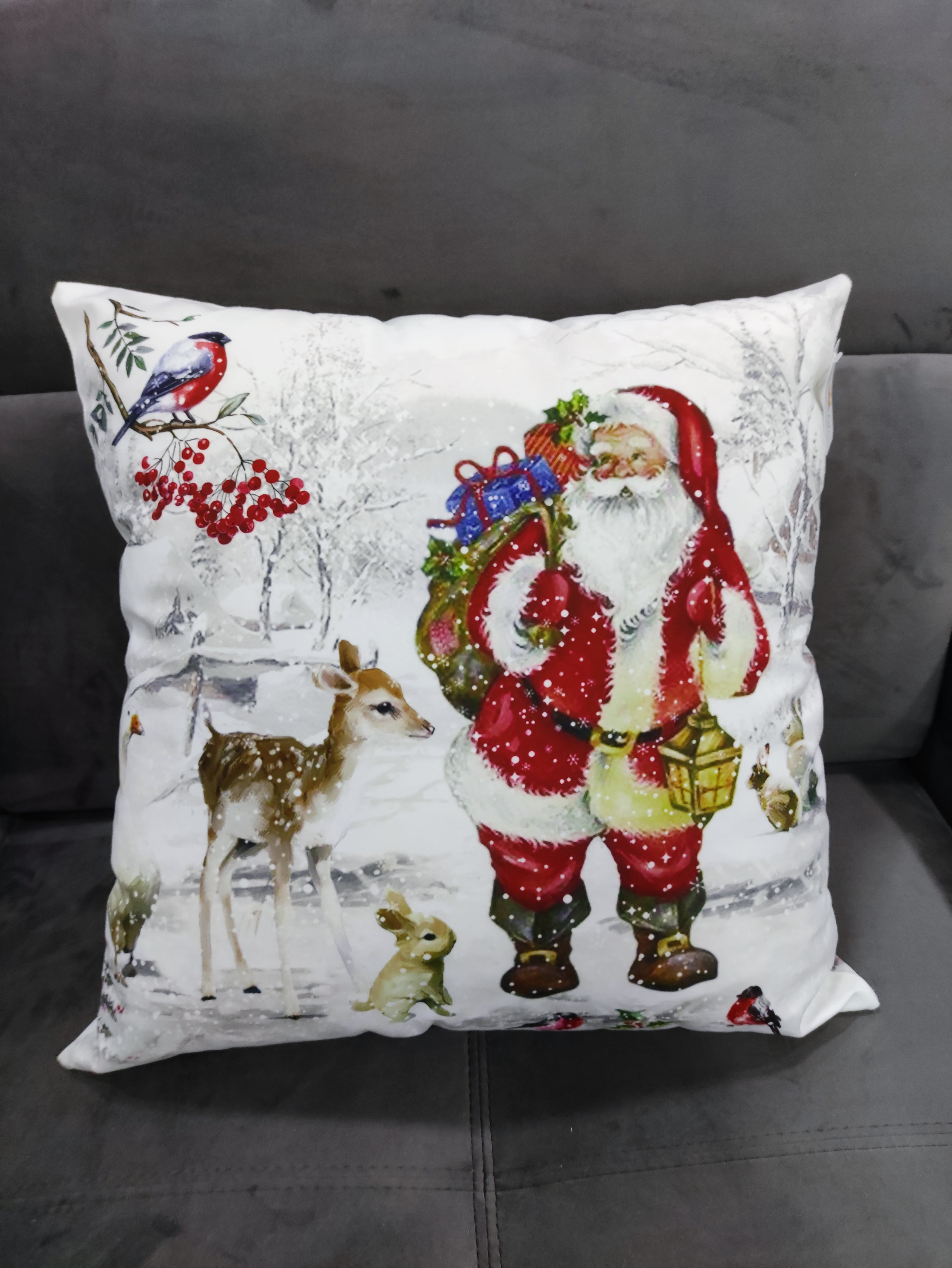 Fodera cuscino natalizio varie fantasie disponibili