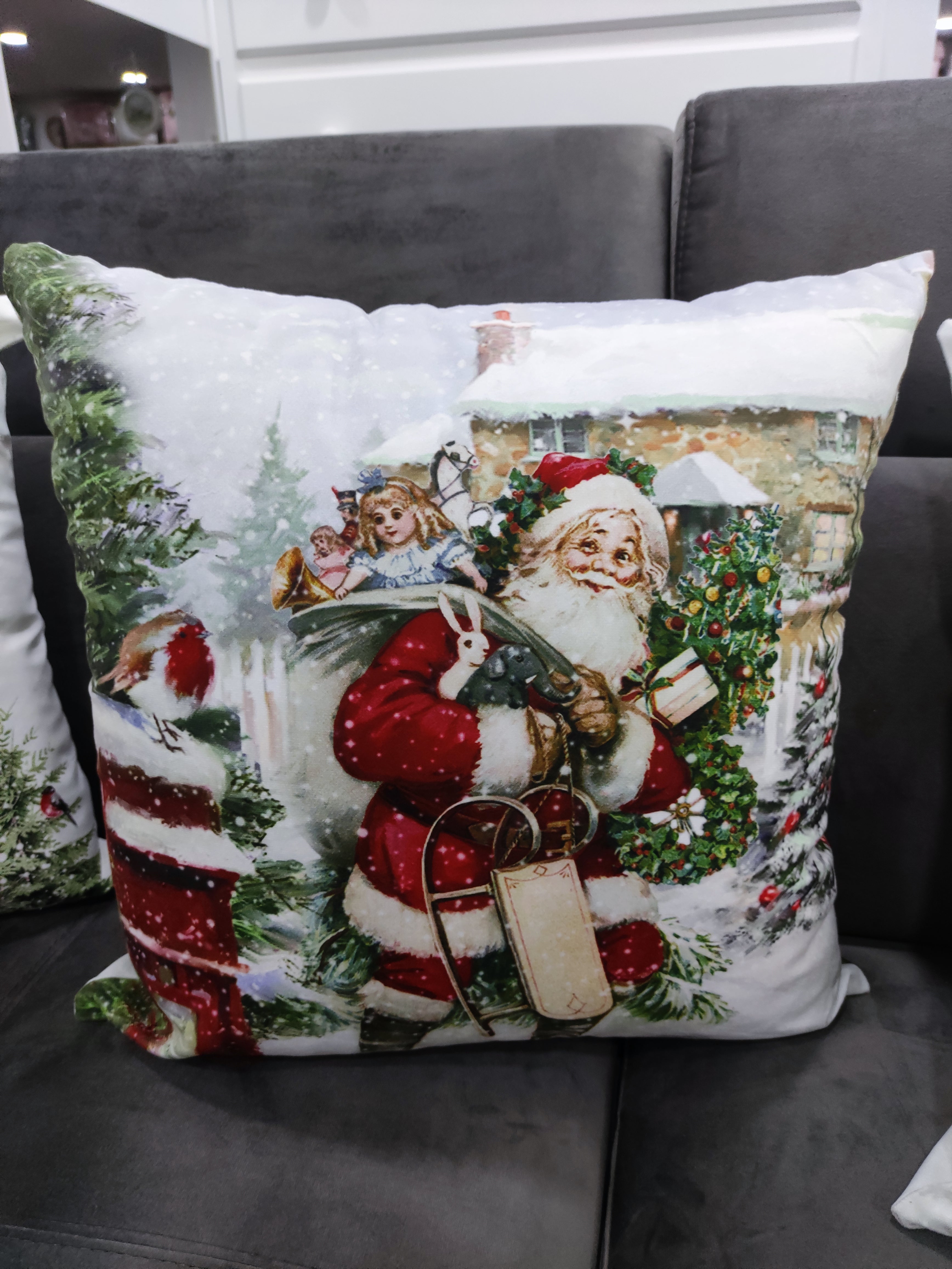 Fodera cuscino natalizio varie fantasie disponibili