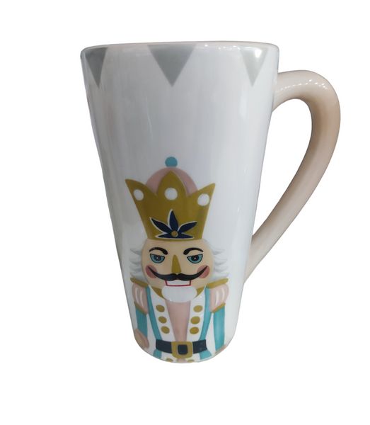 Coppia Mug natalizio con schiaccianoci