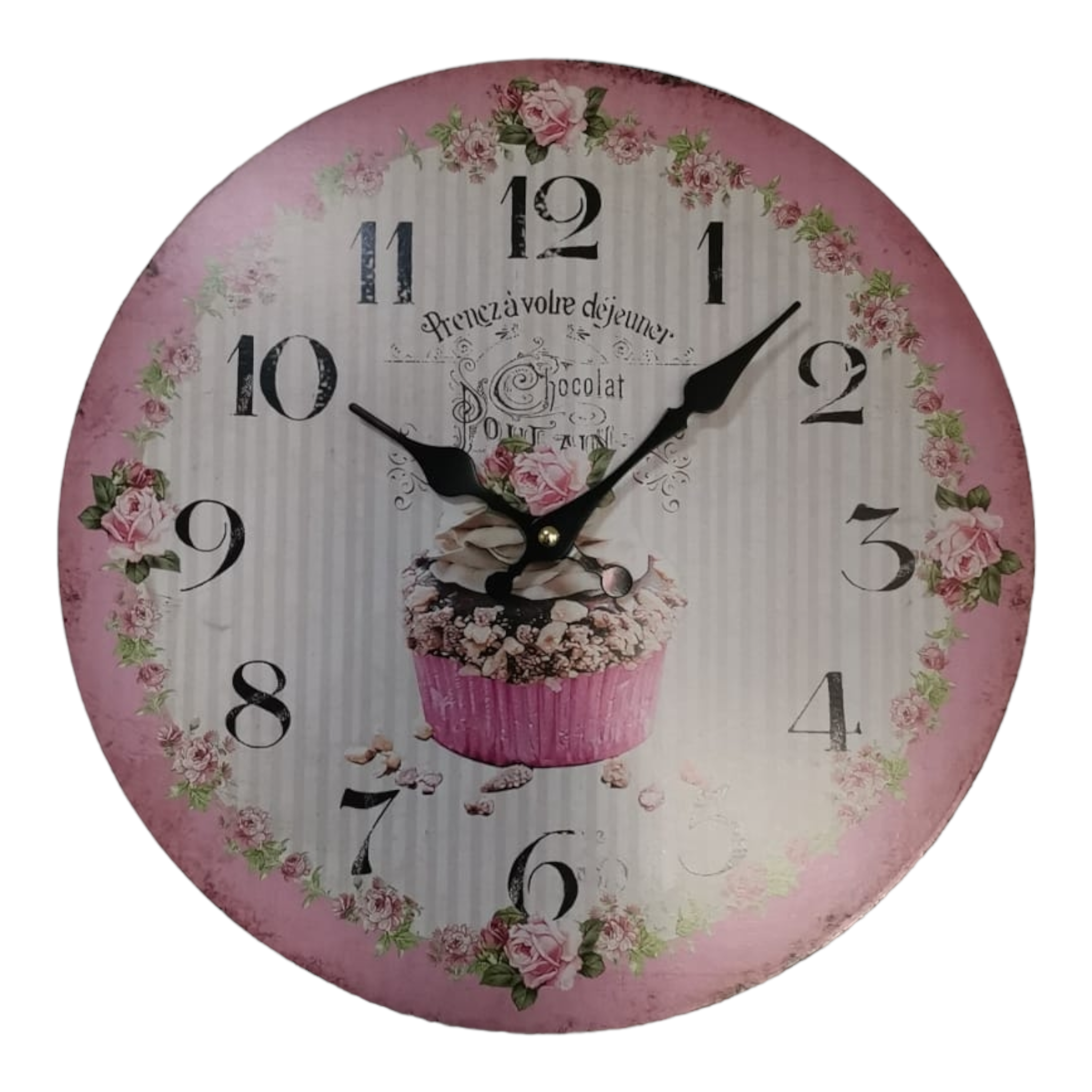 L'arte di nacchi Orologio shabby chic