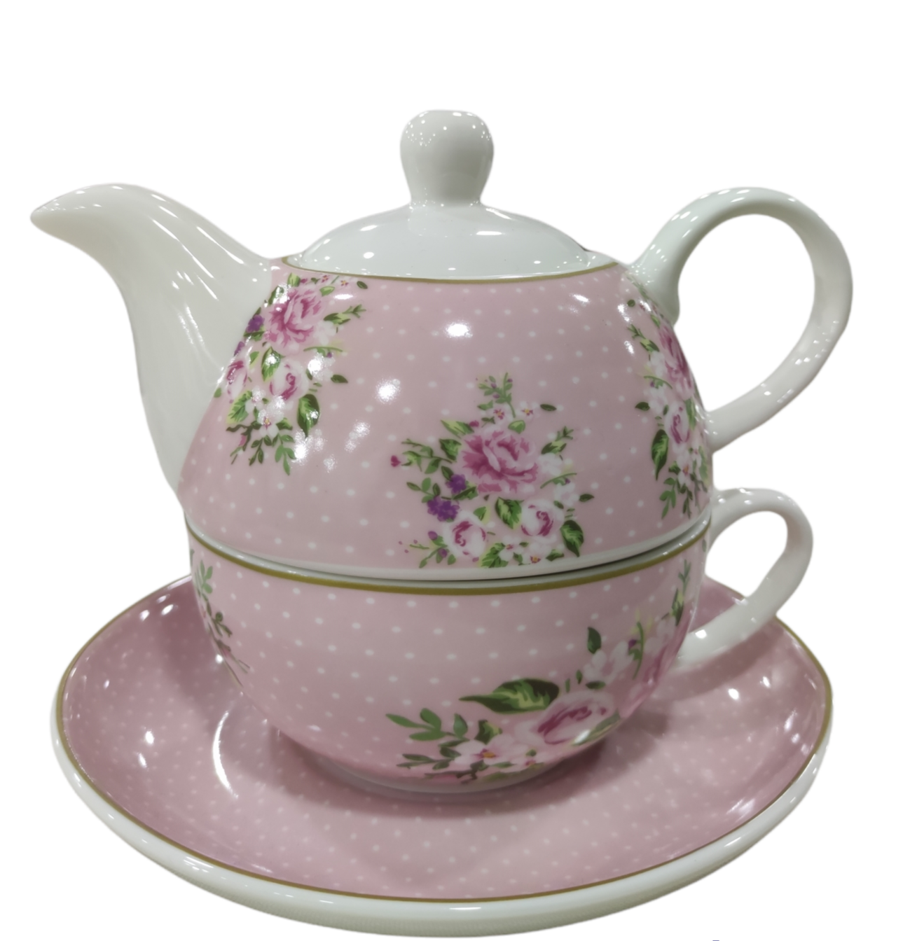 L'arte di nacchi Tea for one in ceramica